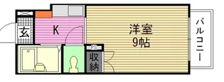 白島森野ビル【10階】の間取り
