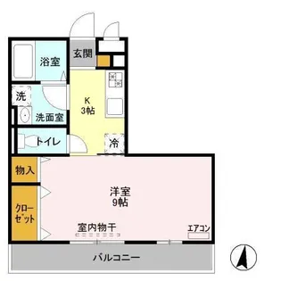 The Rits TAKANO【2階】の間取り