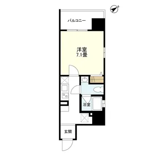 リバーレ浅草駒形【8階】の間取り