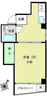 若林ビル【3階】の間取り