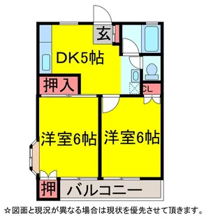 Tフィオーレ6【1階】の間取り