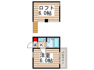 ビュ-パレス鎌ヶ谷【2階】の間取り