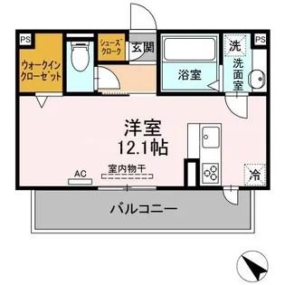 ドマーニ【3階】の間取り