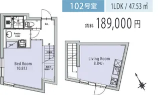 EXAM自由が丘の間取り