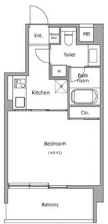 ヴォアラクテ西早稲田【5階】の間取り