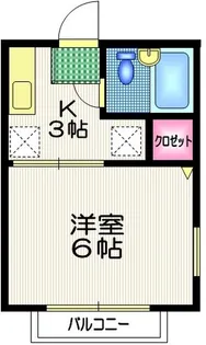 シティハイム ゾンネ【1階】の間取り