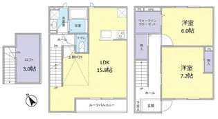 Toujours Bellの間取り