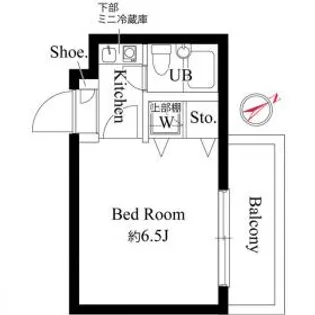 パークテラス八王子【5階】の間取り