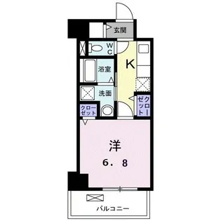 サニーレジデンス 高槻【5階】の間取り