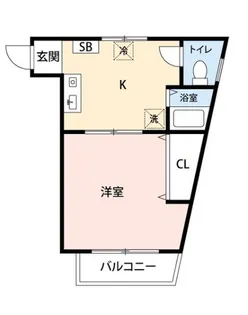 第3池田ビル【3階】の間取り