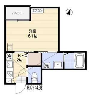 アスピオスヴィラ【3階】の間取り