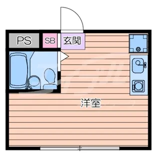 ユキハウス泉町【2階】の間取り