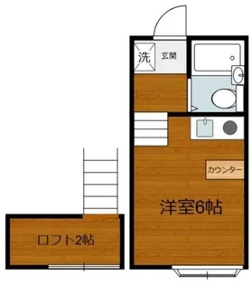 ヒルトップ麻生【1階】の間取り