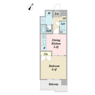 トリム下北【4階】の間取り