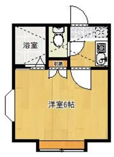 ユートピア厚木【1階】の間取り