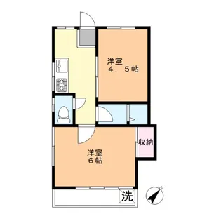 サンハイム【2階】の間取り