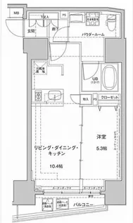 ジェノヴィア東大前グリーンヴェール【11階】の間取り