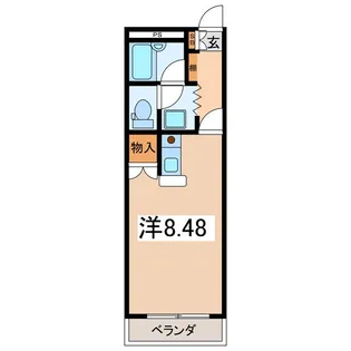 NAVATEK I B【1階】の間取り