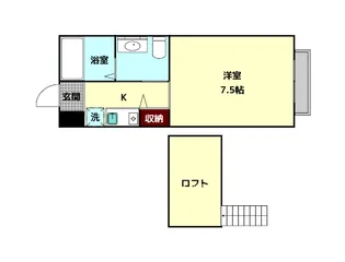 プラネット壱【2階】の間取り