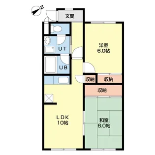 αNEXT102【2階】の間取り