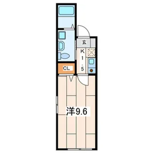 レジデンシャルCUBE日吉本町【1階】の間取り