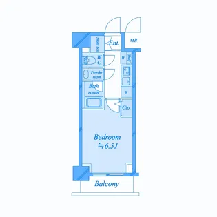 ドゥーエ新横浜【2階】の間取り