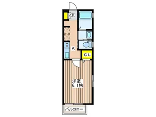 パンテオン【1階】の間取り