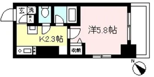AXIS相模大野【5階】の間取り