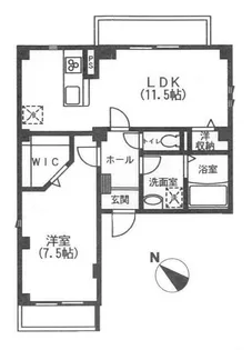 クレアフォート【2階】の間取り