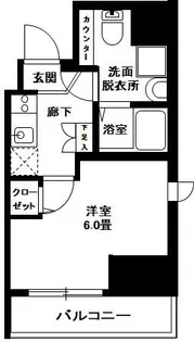 アイル大森壱番館【13階】の間取り