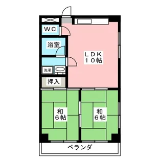 第一ビル【5階】の間取り