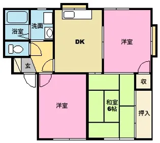アセンド65【1階】の間取り