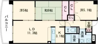 ミカド21【2階】の間取り