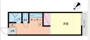 サンハイツ【1階】の間取り