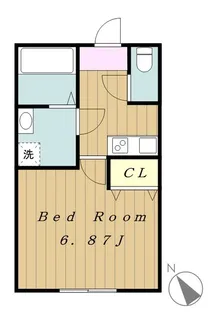 LA Felicia相模原【2階】の間取り