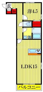M.N ミライ【1階】の間取り