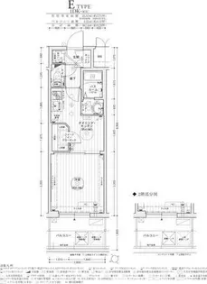 エステムコート名古屋鶴舞シエル【3階】の間取り