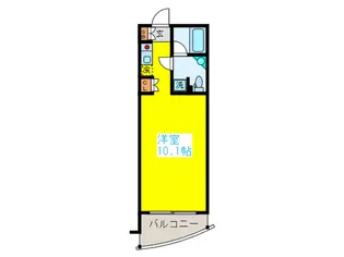 MFPR代々木タワー【4階】の間取り