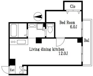 両国鈴木ビル【2階】の間取り