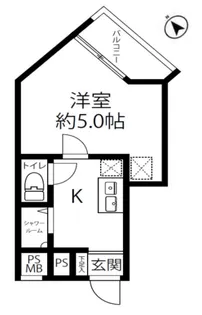 ライオンズプラザ高円寺【4階】の間取り