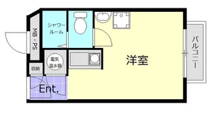 九段アビタシオン【3階】の間取り