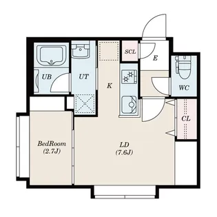 MARE【2階】の間取り