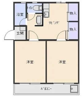 ソレーユ大和【2階】の間取り
