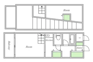 パラツェット【3階】の間取り