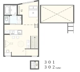 Bonheur Koenji【3階】の間取り