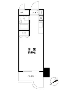 リバーサイド桜木町【7階】の間取り