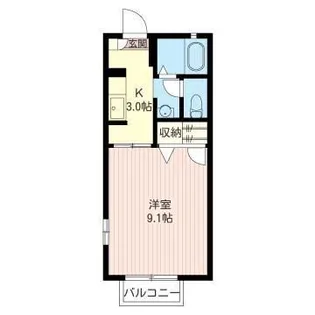 グラン・パークス【2階】の間取り