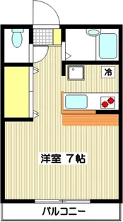 カーサ・大門【2階】の間取り