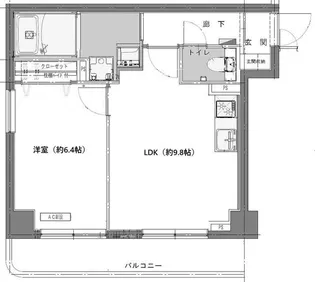 アルゴ元浅草【3階】の間取り