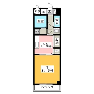 Le Place 2000【1階】の間取り